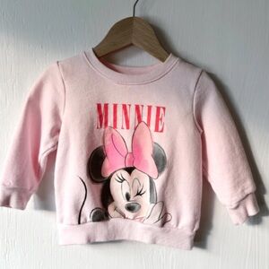 Minnie Mouse Pink Crewneck sweatshirt 12M Disney World